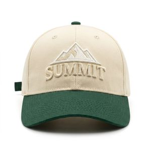 Gorra <span class=keywords><strong>de</strong></span> béisbol ajustable <span class=keywords><strong>de</strong></span> algodón lavado bicolor con bordado 3D <span class=keywords><strong>de</strong></span> montaña para camping, senderismo y pesca con gráfico <span class=keywords><strong>de</strong></span> montaña - Product Image 1