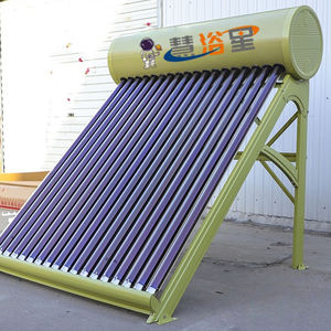 Système de pompe à chaleur solaire <span class=keywords><strong>thermodynamique</strong></span> <span class=keywords><strong>Chauffe</strong></span>-<span class=keywords><strong>eau</strong></span> à tube évacué <span class=keywords><strong>200L</strong></span> pour usage extérieur en acier inoxydable pour la maison et l'hôtel - Product Image 3