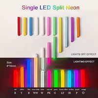Tira de LED en Forma de S + Kit de Neón Flexible de 6/8 mm para Modelado de Caracteres y Señalización Publicitaria