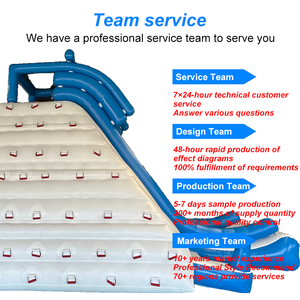 AOYU Piscine pour adultes commerciale extérieure <span class=keywords><strong>Drag</strong></span> Play Toys Équipement de jeux de sport Bateau volant gonflable Radeau de mer flottant remorquable - Product Image 4