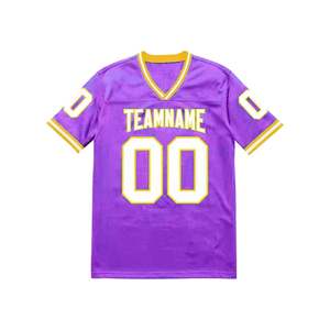 Maillots de football américain OEM personnalisés en gros maillots de sport en polyester sur mesure maillots de football américain - Product Image 2