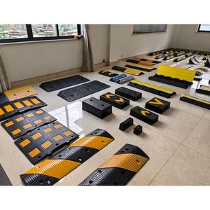 नए पोर्टेबल उत्पाद सुरक्षा गति बम्प रबर ट्रैफिक रोड बम्प - Product Image 2