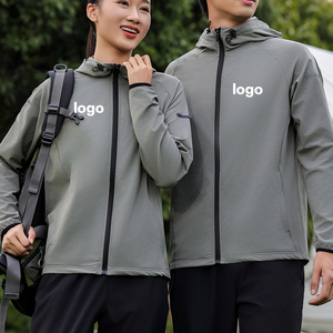 Conjunto de ropa de Gimnasio Profesional para hombres con pretina elástica y chándales de tela que absorben el sudor - Product Image 4