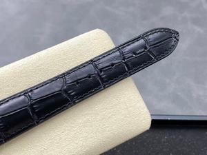 Reloj Mecánico de Negocios para Hombre con Esfera Blanca y Correa Negra - Product Image 5