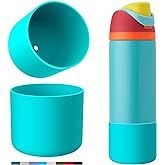 Bota de silicona para botella de agua, 24oz, 40oz, funda protectora antideslizante para gimnasio, parachoques inferior, botella de acero inoxidable con tapa giratoria FreeSip - Product Image 4