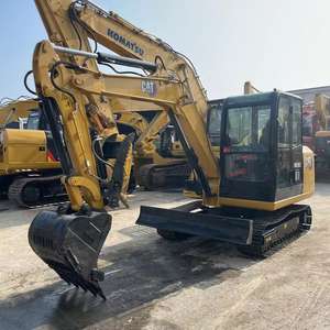 Mini excavatrice CAT 305.5e2 5ton d'occasion d'origine avec bouteur et ligne de marteau Petite machine à creuser EPA vendue en Chine - Product Image 3