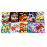 Nouvel arrivage : Boîtes et sacs Mylar 3,5g, emballages pour céréales, sacs d'emballage holographiques à fermeture éclair, pochettes en plastique, sacs Mylar pour bonbons et chewing-gums