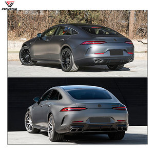 Sản Xuất Nguồn Phụ Kiện Xe Hơi Phía Trước <span class=keywords><strong>Bumper</strong></span> Phía Sau Cho Mercedes Benz AMG Gt W290 2020 + Cơ Thể Kit - Product Image 3