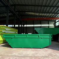 Bac à déchets double en acier robuste pour recyclage extérieur, conteneur à déchets solides, bac à déchets pour l'Australie