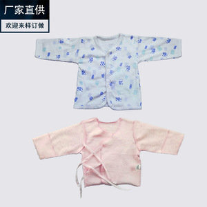 Top estilo monje para bebé recién nacido, de algodón puro, adecuado para primavera y otoño, para bebés de 0 a 3 meses, para otoño y verano. - Product Image 1