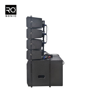RQSONIC LA412D-<span class=keywords><strong>KIT</strong></span> 1000W Système de sonorisation actif professionnel bon marché, haut-parleurs de ligne, enceintes amplifiées - Product Image 6