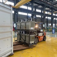 Transformateur de distribution triphasé immergé dans l'huile, 200KVA 300KVA 400KVA 500KVA 650KVA, prix usine, vente chaude
