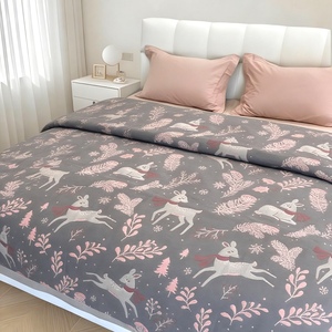 Ensemble de <span class=keywords><strong>couvre</strong></span>-lits 3 pièces 100 % coton, doux et résistant, pour la maison et l'hôtellerie, commandes en gros - Product Image 3