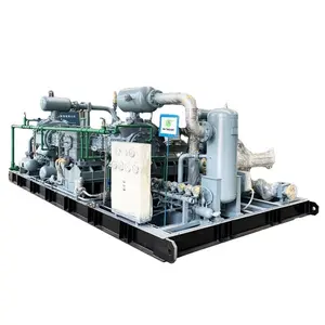 Subestação compressora de alta pressão, 0.36nm 3/min, baixo ruído 25mpa, pistão de cng de alta pressão, subestação compressor totalmente automático com controle remoto