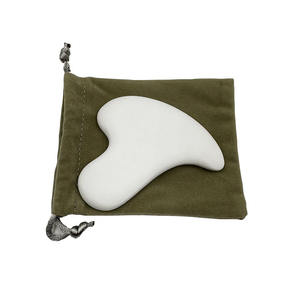Outil de <span class=keywords><strong>massage</strong></span> du corps en céramique de Corée Gua Sha, pour enlever les rides et raffermir le visage, masseur en céramique Guasha en porcelaine pour la relaxation musculaire - Product Image 1