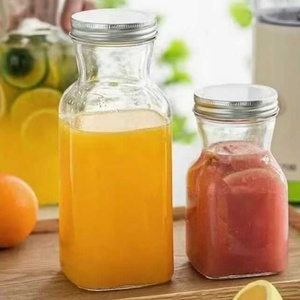 Bouteille en verre de boisson de jus de niveau d'apparence de haute qualité - Product Image 1