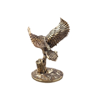 Standbeeld Kleine ornamenten Vintage messing dierenbeeldjes Ambachten Bureaudecoraties - Product Image 4
