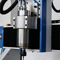 Máquina de Fresado y Grabado CNC Industrial Mini 4040 de 2.5KW de Jinan Mosencnc, para Fresado de Moldes Metálicos, Placas de Identificación, Mesa de Fundición DSP A11