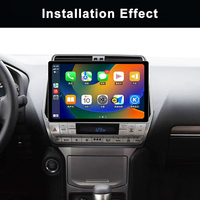 Autoradio multimédia 13,1'' 8 cœurs 4G DSP AM RDS BT Carplay pour Land Cruiser Prado 120 2018~2022