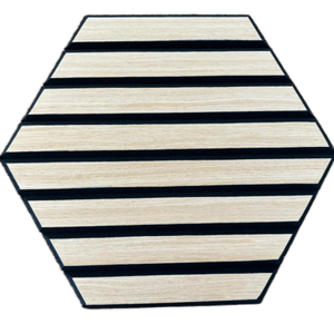Catilan, recién llegado, Panel WPET, chapa de madera acústica moderna, compuesto de PET para sala de estar, dormitorio, sin MDF, <span class=keywords><strong>precio</strong></span> de fábrica - Product Image 2