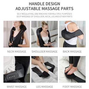 Soins de santé à domicile masseur corporel pétrir à chaud masseur de colonne cervicale Terapy Relax Muscle masseur électrique pour le cou et les épaules - Product Image 5