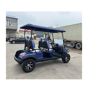 Carrito de golf eléctrico de 48V con capacidad para 12 pasajeros 4 asientos Motor de potencia de 72V - Product Image 3