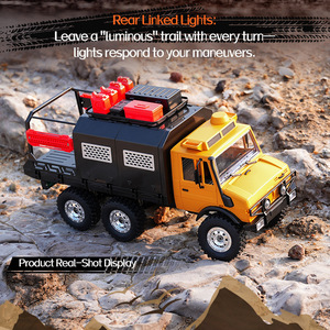 JJRC C8823 Coche RC 1:18 con Control Remoto 2.4G, Vehículo de Seis Ruedas para Escalada, Transporte y Rescate, Modelo de Juguete para Niños - Product Image 5