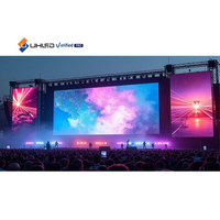Layar LED Sewa Luar Ruangan P2.9/P2.6 Tahan Air 4K HDR10+ Kecerahan 4000cd Garansi 5 Tahun Video Wall untuk Acara Sepak Bola