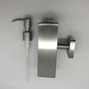 Vuông nhà bếp thép không gỉ lỏng tay xà phòng bơm Dispenser chai Hướng dẫn sử dụng xà phòng Dispenser - Product Image 5