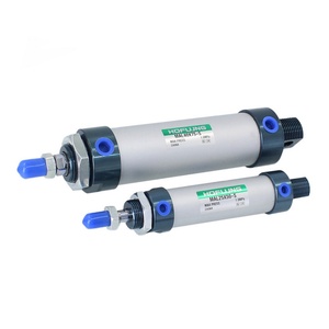 Cylindre pneumatique miniature à double action MAL 40/32/25/20/16, sans aimant, avec coussin anti-choc, en alliage d'aluminium standard - Product Image 6