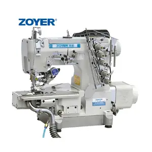 ZY600-35BBDA Zoyer auto aparador industrial coverstitch máquina de costura com cortador lateral para lingerie calcinha e roupas similares