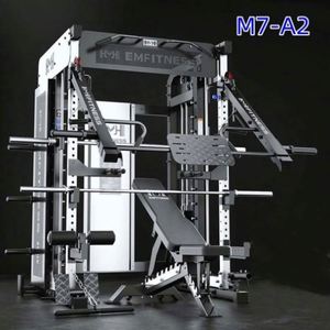 Machine Smith SK-EM996A, équipement d'entraînement multifonctionnel, construction en acier, écologique, durable, portable, usage commercial/à domicile - Product Image 6