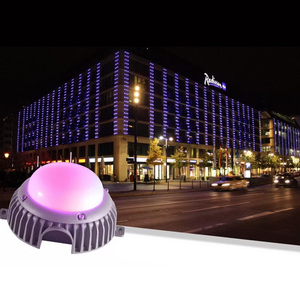 Beste Mehrfarbige Fassaden-Wandmontierte DMX Artnet RGB Pixel LED-Punktlichter IP65 Wasserdicht CRI95 Auto-Adressierbare Decken-Lichterkette - Product Image 3