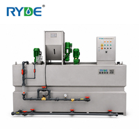 Unidad de Dosificación Integrada de Acero Inoxidable Personalizada con PLC y Motor para Tratamiento de Aguas Residuales, Productividad de 4000L/h, GTF4000