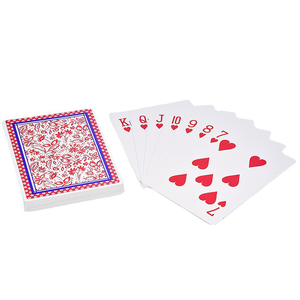 Cartas de Póker Personalizadas de Alta Calidad, Tamaño Grande 180mm*130mm*25mm, Logotipo Bordado, Papel Dorado y Material de Papel de Arte - Product Image 4