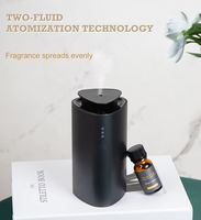 Tragbarer Lufterfrischer mit Anpassbarer Aromatherapie, Typ-C Auto-Parfümöl, Heim- und Auto-Duftspender für Ätherische Öle