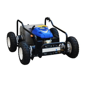 Tondeuse à gazon télécommandée avec désherbeur à quatre roues, moteur essence 4 temps, support OEM, personnalisable pour usage industriel - Product Image 2