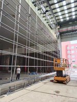 Porte à empilage rapide en PVC coupe-vent, porte à empilage automatique industrielle