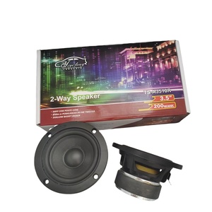 Haut-parleurs de voiture 2 voies de 3,5 pouces, haut-<span class=keywords><strong>parleur</strong></span> crossover, haut-<span class=keywords><strong>parleur</strong></span> automobile, caisson de basses 200W - Product Image 1