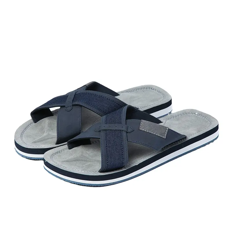 Light High Quality Trend Popular Customized Print Flat Flip Flop Outdoor Shoe Men EVA Slipper