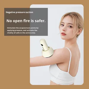 Masseur Électrique Amincissant par Ventouses et Aspiration, Appareil de Massage par Ventouses Électrique, Gua Sha <span class=keywords><strong>Anti</strong></span>-<span class=keywords><strong>Cellulite</strong></span> - Product Image 4