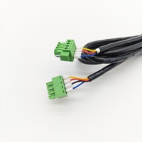 Konektor Blok Terminal Pluggable 5.08MM 2/3/4/5/6/7/8 Pin, Terminal Sekrup, Kabel Harness dan Perakitan Kabel