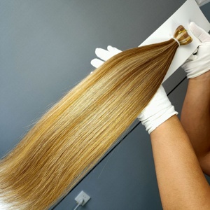 Extensions de cheveux Remy vierges en gros, extensions adhésives russes brutes 100% naturelles, extensions de cheveux premium à bandes adhésives, directement de l'usine - Product Image 2