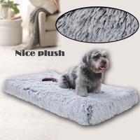 Antidérapant imperméable luxe luxe orthopédique mousse lit pour animaux de compagnie surélevé en peluche carré canapé matelas coussin pour chats chiens