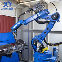 Brazo Robótico YASKAWA MOTOMAN GP25 de 6 Ejes, Carga Útil de 25 kg, para Soldadura por Arco, Fabricación de Metales, Estructuras de Acero, Soldadura de Piezas de Automóviles