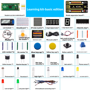 Kit Arduino <span class=keywords><strong>Uno</strong></span> - Carte mère <span class=keywords><strong>classique</strong></span> R3 avec plateau de prototypage et fils de liaison - Essentiels pour débutants - Kit de démarrage Arduino - Product Image 2