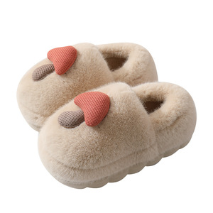 Chaussons d'intérieur pour femmes 2024 à talon épais, doux et confortables pour l'hiver, semelle extérieure en EVA amortissante pour l'été et l'automne - Product Image 4