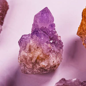 Natural Fengshui crudo cuarzo cristal racimo amatista violeta Cactus cristal RACIMO - Product Image 4