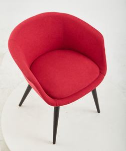 เก้าอี้สำนักงานหุ้มผ้าคุณภาพสูงสไตล์นอร์ดิก เก้าอี้พักผ่อนสำหรับโรงแรม เก้าอี้รับรองแขกสำหรับธนาคาร คาเฟ่ เก้าอี้รับประทานอาหารพร้อม<span class=keywords><strong>ขา</strong></span>โลหะ - Product Image 3