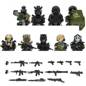 Jeu de construction US Delta Force Bricks Wei Long, mini figurines, jouets, cadeaux, blocs de construction pour enfants. - Product Image 2